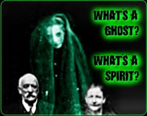 The difference between ghosts & spirits