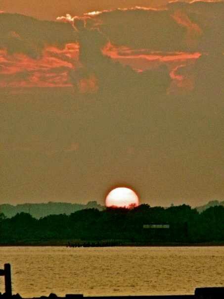 Angel at Sunset Photo