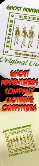 Ghost Adventures Clothing