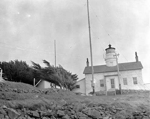 Haunted Battery Point Lighthouse - US Coast Guard Photo