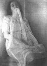 Minnie Harrison Ectoplasm - Oozing from mouth.