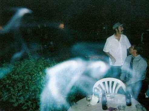 Wedding Vapor Ghost Picture