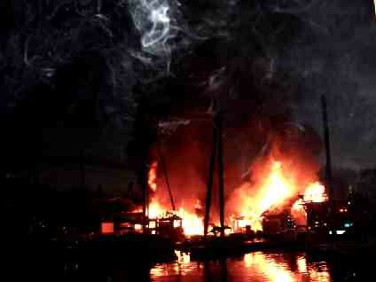 Moorage Fire Ghost Ectoplasm