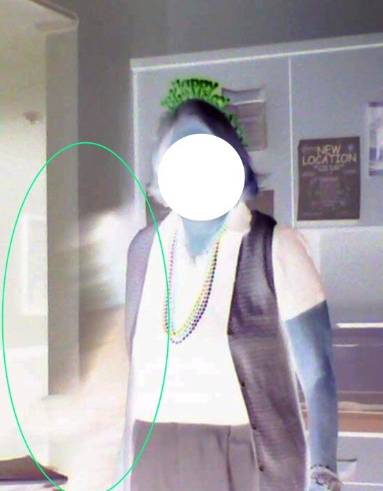 Negative Image: New Mexico Office Ghost Photo