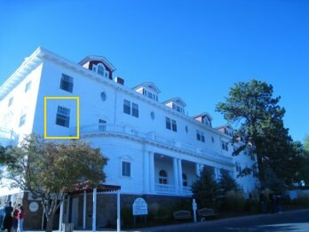 Stanley Hotel Picture - ghost in upper left window...