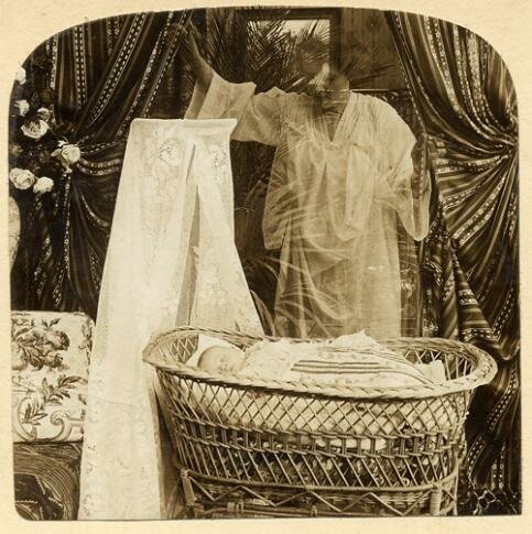 woman with baby spirit picture