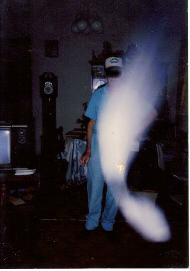mother with father ghost photo