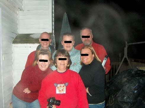 spiritual presence surrounds family