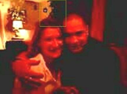 ghost in background