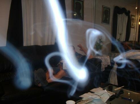 ghostly mists