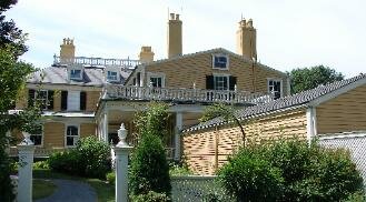 henry wadsworth longfellow house - back view