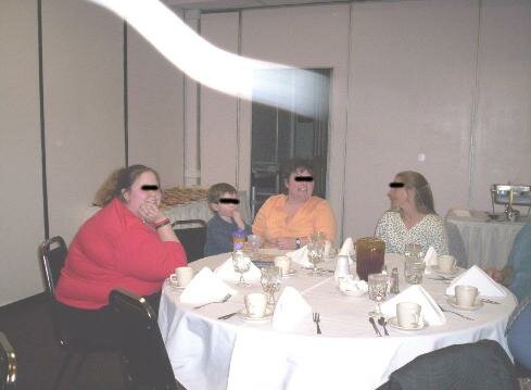 mother's funeral ghost photo