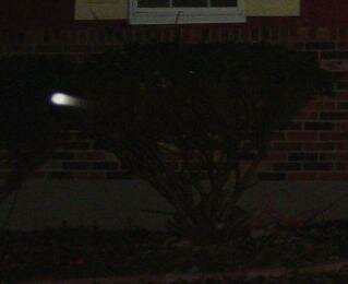 moving orb ghost photograph