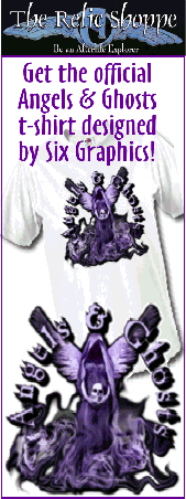angels ghosts t-shirts