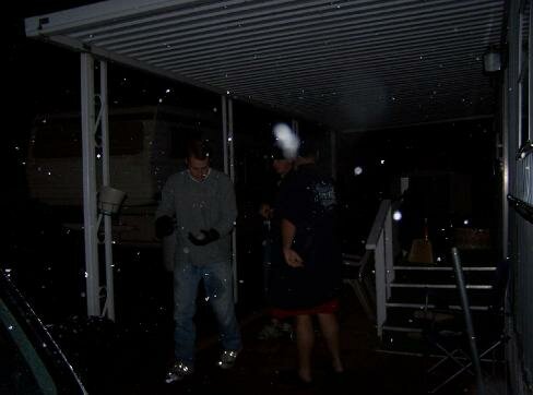 snow flakes orbs photo