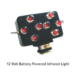 Battery Powered Infrared Light Image