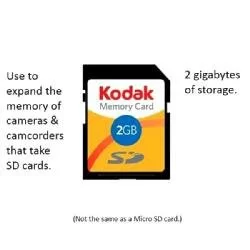 2gb SD Memory Card - Kodak Image