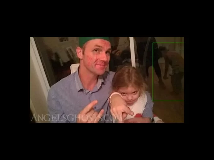 First photo with the unidentified child...