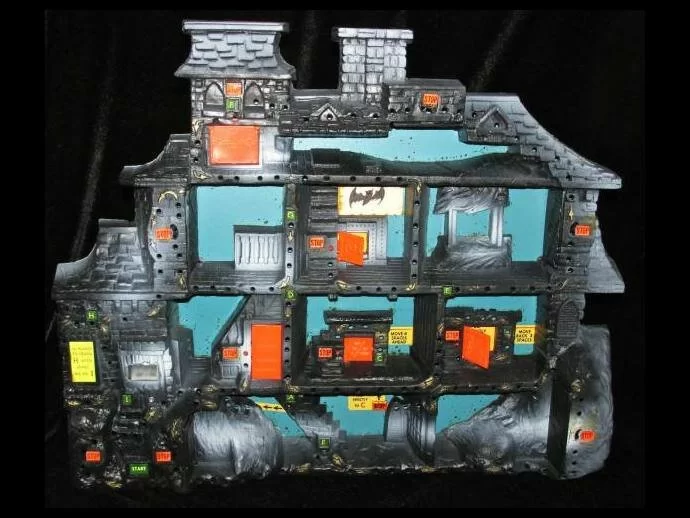 The Haunted House game board...