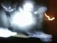 Light anomalies produced by lengthened exposure and slight camera movement...