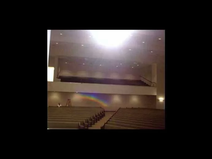 Cherri B. photographed what may be evidence of higher spirits inside of a new church.