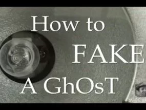 Learn how to make a fake ghost clip - video tutorial: