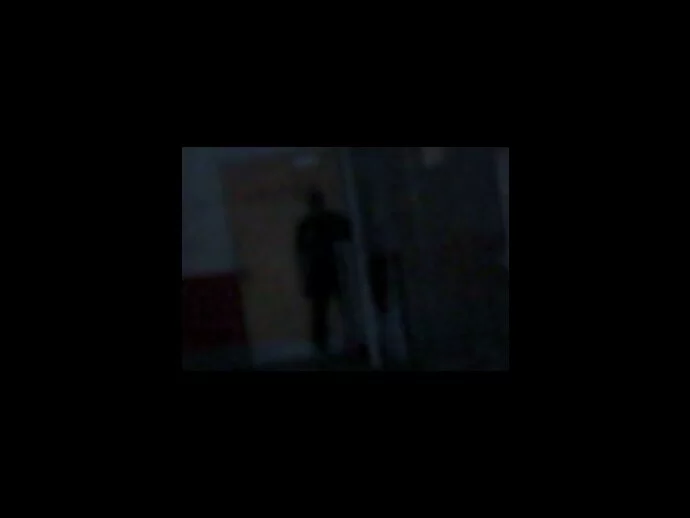 A close-up image of the Moundsville Penitentiary shadow man...